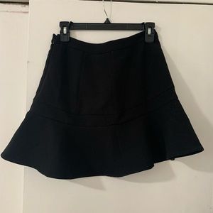 Express Black Skater Skirt